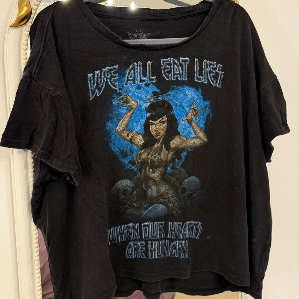 BOYS LIE WE ALL EAT LIES T SHIRT